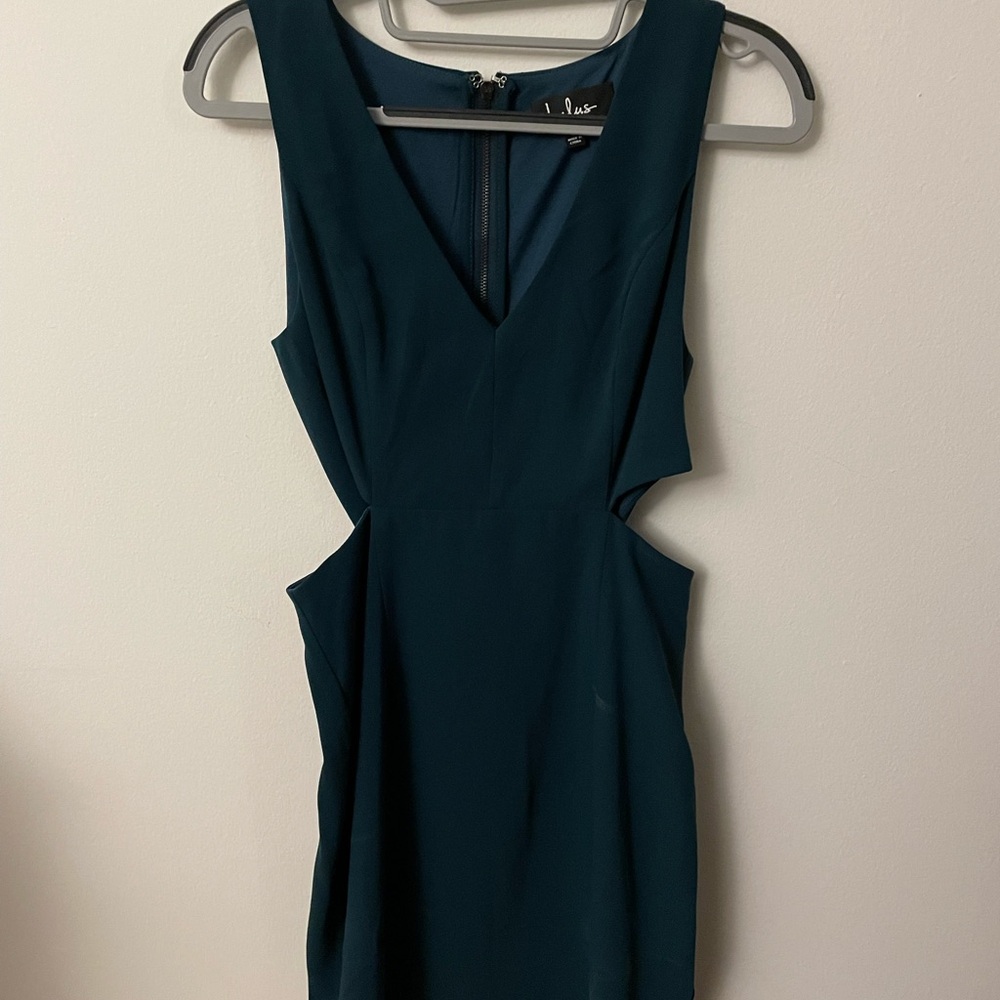 Lulus Dark Teal Dress | Size S